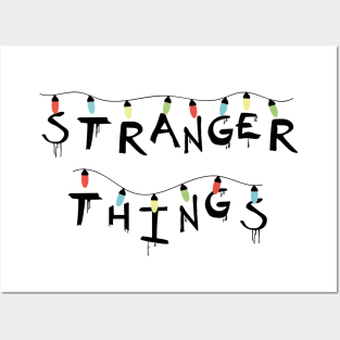 Stranger Things Lights Posters and Art